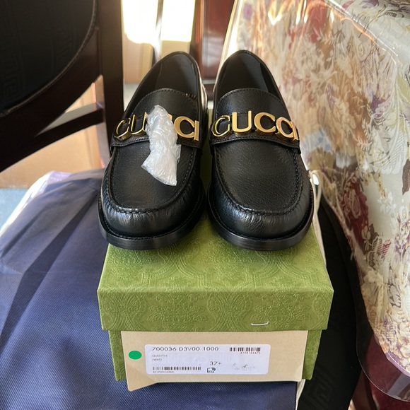 Gucci Shoes Gucci Logo Loafers This Season New With Full Set Poshmark